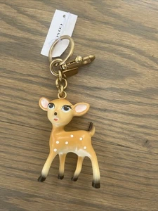Coach Schlüsselanhänger Fob Bambi Doe a Deer NEU - Bild 1 von 7