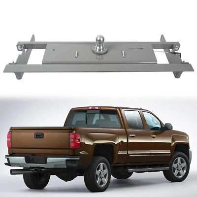 Gooseneck Hitch Complete Kit For 16-19 Chevy Silverado 2500HD 3500HD GMC Sierra Foto 1 de 4