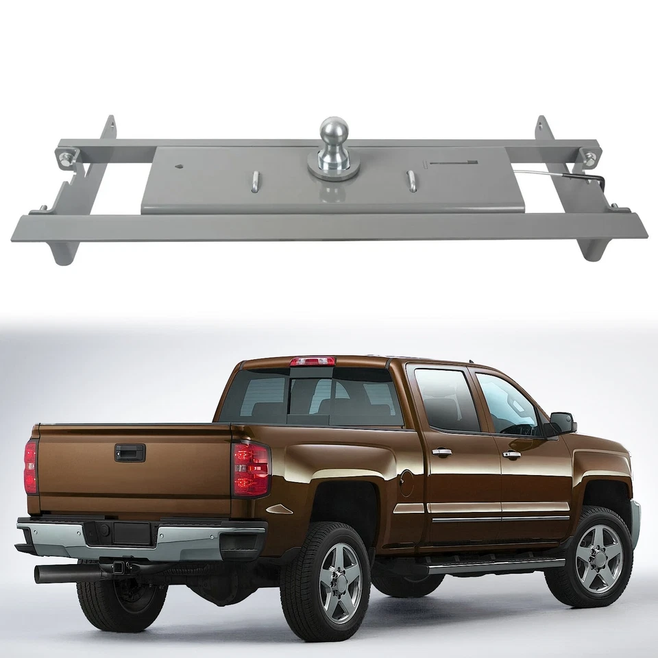 Gooseneck Hitch Complete Kit For 16-19 Chevy Silverado 2500HD 3500HD GMC Sierra Foto 1 de 4
