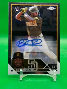 2023 Topps Chrome Eguy Rosario Rookie Auto #AC-ERO - Picture 1 of 2