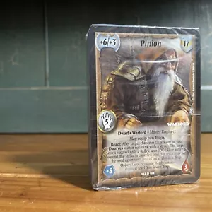 🕳 Warlord APS 12 - Pinion Dwarf Dwarves Starter Deck - Saga of the Storm CCG 4E - Picture 1 of 3