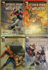 Spider-Man and Wolverine #1 - 4 (Marvel Knights) 2003 Full Run Set Lot