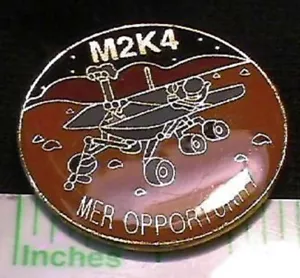 NASA MARS EXPLORATION ROVER (MER) OPPORTUNITY MER PIN - Foto 1 di 1