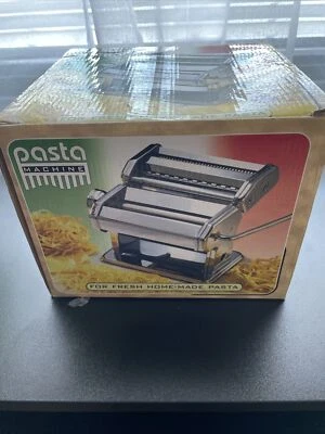 Pasta Machine Maker Boxed With Handle Clamp +Manual *NEW* - Image 1 of 4