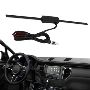 Universal 12V Digital Car Radio Antenna Windshield Signal Amplifier Booster - Picture 1 of 8