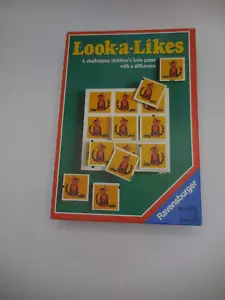 Vintage Ravensburger Look-a-Likes A Challenging Children's Lotto Game - Picture 1 of 9