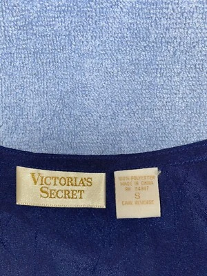 Блузка Victoria's Secret цвет синий подержанный размер S женская - Изображение 1 из 4