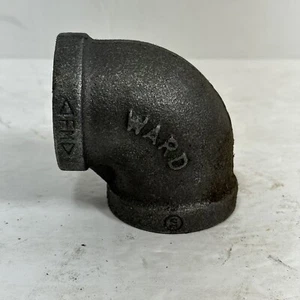 WARD SCHWARZE ELLENBOGEN HERGESTELLT IN DEN USA *** 1" Fitting schwarz Rohr Sanitär - Bild 1 von 5