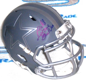 BILLY JOE DuPREE FIRMADO DALLAS COWBOYS PIZARRA MINI CASCO ALTERNATIVO J.S.A. CERT - Imagen 1 de 4