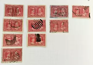 CANADIAN KING EDWARD VII QUEBEC TERCENTENARY # 98 10X 2c CARMINE 1908 - Picture 1 of 1