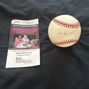 JIM RAY MART HOF YANKEES SIGNED AUTOGRAPHED AUTHENTIC OML BASEBALL JSA COA - Picture 1 of 3