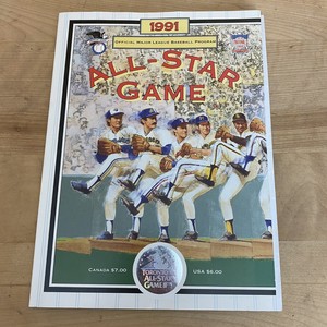 MLB All Star Game Toronto Program 1991 - July 9, 1991 - RIPKEN JR. MVP