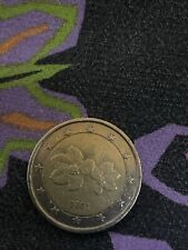 Moneta 2 euro Finlandesi Fiori   2001