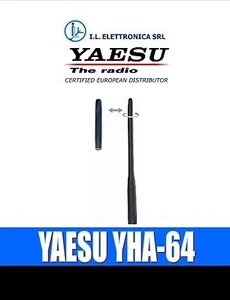 YHA-64 ORIGINAL ERSATZANTENNE VX-7/VX-8 MIT VERLÄNGERUNG FÜR 50MHz 100308 - Bild 1 von 1