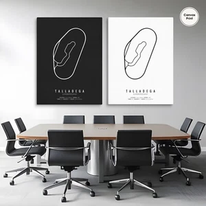Talladega Superspeedway, Nascar Racetrack, Nascar Wall Art, Racetrack Wall Art - Picture 1 of 10