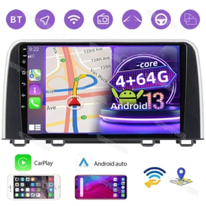 64G For Honda CRV 2017-2020 Android 13 Carplay Car Radio GPS Navi Stereo WIFI HD - Picture 1 of 14