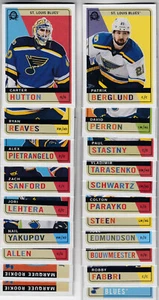17/18 OPC St. Louis Blues Retro 20 card lot incl. RCs and CL - Steen + - Picture 1 of 2