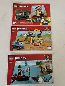 Lego Juniors 10667, 10679 Instruction Manual Booklets Only 1 &2