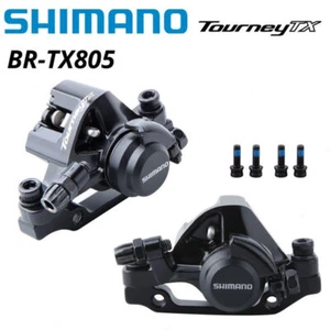 Shimano Tourney TX BR-TX805 MTB Bike Mechanical Disc Brake Calipers BR-M375 - Picture 1 of 8