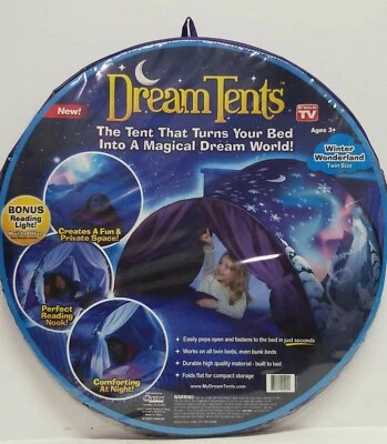 Dream Tents Winter Wonderland Kids Pop Up Play Tent, As Seen on TV (LOC-CUB1-TOP - Image 1 of 2