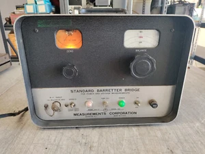 Vintage Measurements Corporation Standard Barretter Bridge Power & Voltage - Picture 1 of 18