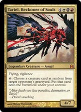 TARIEL, RECKONER OF SOULS (OVERSIZE FOIL) Commander MTG Magic Cards DJMagic