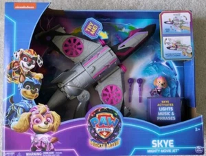 Paw Patrol Skye Mighty Movie Jet Spin Master Nickelodeon Neu mit Sky Figur - Bild 1 von 3