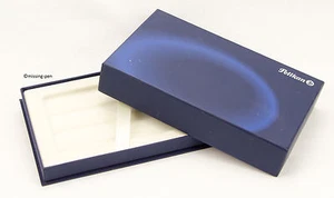 Pelikan Pen Box / Case in Blue for 3 pens - Picture 1 of 4