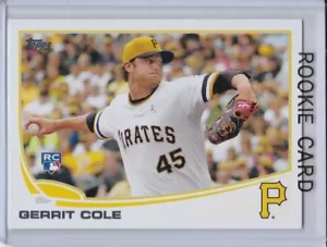 GERRIT COLE ROOKIE CARD 2013 Topps Update Series RARE $$ RC Baseball YANKEES! - Bild 1 von 2