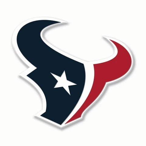NFL HOUSTON TEXANS MAGNET LOGO FLEXIBLE SMALL 2 1/2" X 3 1/2" NEW Cover