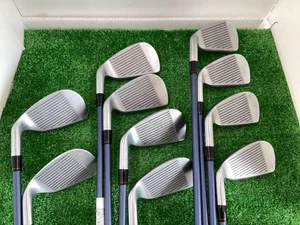 Honma Twin Marks Feather Iron Set 10-S Steel heads DORIC Titanium shafts right-h - Picture 1 of 5