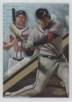2019 Topps Gold Label Class 1 Austin Riley #60 Rookie RC - Image 1 of 2