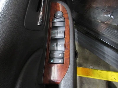 08-13 Silverado Sierra Yukon Izquierdo LH Lado del Conductor Maestro Interruptor Ventana Eléctrica Madera Foto 1 de 4