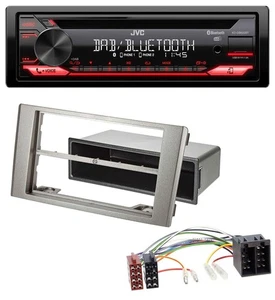 JVC CD DAB USB Bluetooth MP3 Autoradio für Iveco Daily (2006-2014) silber - Bild 1 von 7