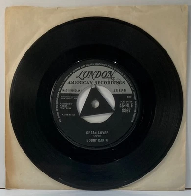 Bobby Darin Dream Lover Bullmoose London TRI 45 - Image 1 of 2