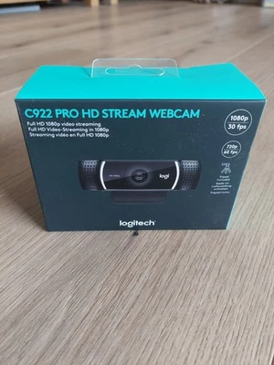 Logitech C922 Pro Stream Webcam 1920 x 1080 Pixel USB Schwarz - Bild 1 von 2