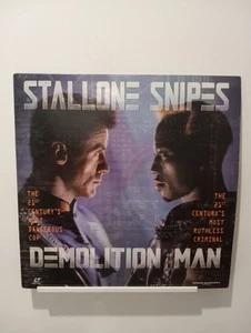 Demolition Man- Sylvester Stallone Laserdisc Movie LD V Rare NTSC Action 1993  - Picture 1 of 2