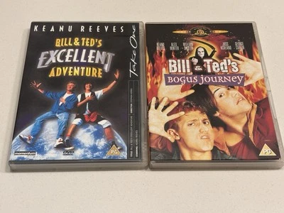 Bill And Ted's Excellent Adventure & Bogus Journey (DVD, 1991) [Region 2] [UK] - Image 1 of 2