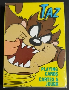 Warner Bros TAZ Playing Cards Sealed & brand New Looney Tunes (1996 ) - Picture 1 of 2