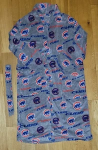 Chicago Cubs Robe Concepts Sport Pajama Fleece Lounge Bath Robe One Size Fits - Picture 1 of 5