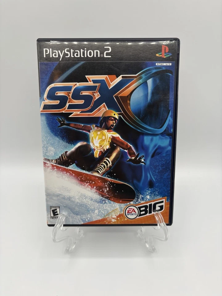 SSX PS2 PlayStation 2 CIB Complete Black Label Registration Card Tested - Image 1 of 4