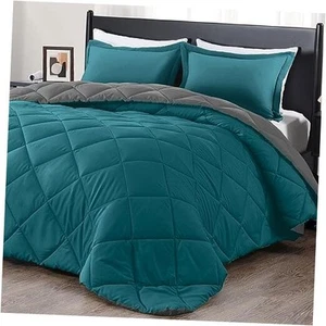  Comforter Set - Ocean and Grey Cal King Comforter California King Ocean/Gray - Picture 1 of 7