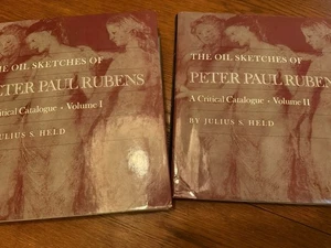 Oil Sketches of Peter Paul Rubens-Critical Catalogue-J. Held-2 vols.-SHIPS FREE! - Foto 1 di 11