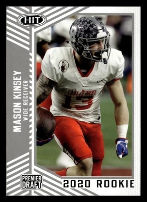 Mason Kinsey 2020 SAGE HIT #18 Berry Vikings ROOKIE *129 - Image 1 of 2