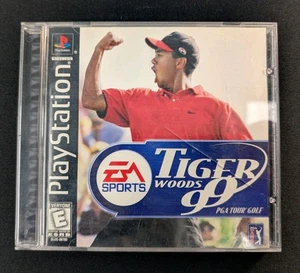 Tiger Woods 99 (PS1, 1998) Complete | Tested | Authentic - Picture 1 of 12