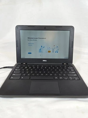 Dell Chromebook 3180 Laptop 11.6" Celeron 4GB RAM 16GB SSD *READ* - Image 1 of 4