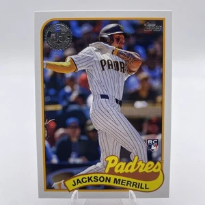 2024 Topps Jackson Merrill 1989 35th Anniversary (RC) SD Padres - Picture 1 of 4