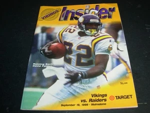 1998-1999 Minnesota Vikings Insider Magazines "You Pick" $7.00 each. - Imagen 1 de 10