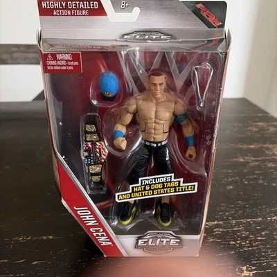 Figura WWE Elite John Cena Serie 40 Cinturón Estados Unidos U Cant C Me Atuendo Foto 1 de 4