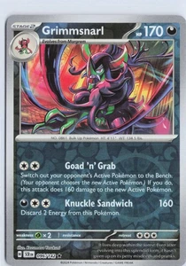 Grimmsnarl (096/142), SV07: Stellar Crown, Holograma Inverso, Raro - Imagen 1 de 2